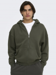 ONLY & SONS - Meeste kapuutsiga džemper, ONSCERES OVZ ZIP HOODIE SWEAT NOOS