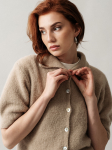 L'ARTE MILANO - Naiste alpakast beebivillast kampsun, Capsule Collection