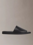 CALVIN KLEIN - Meeste nahast sandaalid, SQ SANDAL SLIDE LTH
