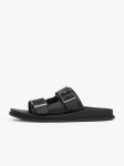 CALVIN KLEIN - Naiste nahast sandaalid, CITY SANDAL BUCKLE LTH