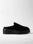 CALVIN KLEIN - Naiste nahast v&auml;lisjalatsid, FLATFORM MULE SUEDE WL