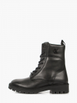 CALVIN KLEIN - Naiste demi-hooaja nahksaapad, COMBAT BOOT MID ZIP LTH CALF
