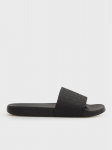 CALVIN KLEIN - Naiste pl&auml;tud, ESS SLIDE PU AOP