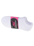 SKECHERS - Naiste sokid, Skechers 3-pakk Womens Super Stretch Socks S101720-WHT