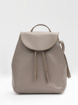 CALVIN KLEIN - Naiste seljakott, EMBLEM AOP FLAP BACKPACK