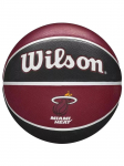 WILSON - Unisex korvpall, Wilson NBA Team Miami Heat Ball WTB1300XBMIA