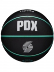 WILSON - Unisex korvpall, Wilson NBA Team City Collector Portland Trail Blazers Ball WZ4016425ID