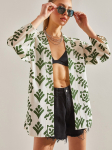 BIANCO LUCCI - Naiste kimono linasest riidest