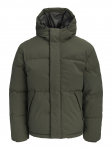JACK&JONES - Talvine meeste jope, JJESOHO PUFFER HOOD AW26 SN