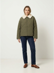 NOISY MAY - Talvine naiste jope, NMLUKA QUILTED TEDDY COLLAR JACKET DD