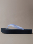 CALVIN KLEIN - Naiste pl&auml;tud, FLATFORM FLIP FLOP FLOP MET TPU
