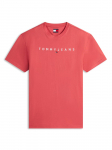 TOMMY JEANS - L&uuml;hikeste varrukatega meeste T-s&auml;rk, TJM REG LINEAR LOGO TEE EXT