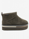TOMMY JEANS - Naiste nahast saapad, TJW SUEDE FLATFORM BOOT, TJW SUEDE FLATFORM BOOT