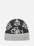 GUESS - Naiste villane m&uuml;ts, BONNET LOGO BLACK GUESS