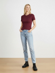TOMMY JEANS - Naiste l&uuml;hikeste varrukatega T-s&auml;rk, TJW SLIM C-NECK TEE