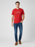 TOMMY HILFIGER - Meeste l&uuml;hikeste varrukatega T-s&auml;rk, BRAND LOVE BIG HILFIGER TEE