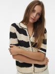 VERO MODA - Naiste l&uuml;hikeste varrukatega pluus, GOLDEN