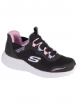 SKECHERS - Laste vabaaja jalatsid, SLIP-INS: BOUNDER - SIMPLE CUT 303585L-BLK