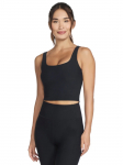 SKECHERS - Naiste spordirinnahoidjad, Skechers Go Flex Rib Longline Bra BR1-BLK