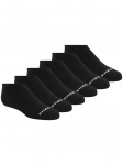 SKECHERS - Unisex-sokid, Skechers 6-pakk Core Lowcut Lg Socks S118209-BLK