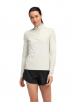 HOKA - Pikkade varrukatega naiste T-s&auml;rk, W GLIDETECH QUARTER ZIP LONGSLEEVE 1164155-TLS