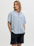 JACK&JONES - Meeste l&uuml;hikeste varrukatega s&auml;rk linasest riidest, SUVI