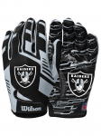 WILSON - Meeste jalgpallikindad, NFL STRETCH FIT RECEIVERS GLOVES WTF9326LV