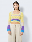 NOISY MAY - Naiste crop top T-s&auml;rk, KELLY