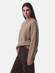 PIECES - Naiste kampsun, PCTINA LS O-NECK KNIT NOOS