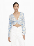 ONLY - Naiste crop top T-s&auml;rk, MUSHROOMS