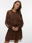 VERO MODA - L&uuml;hike naiste kleit, VMMOLLY MICO LS SHORT DRESS WVN