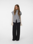 VERO MODA - Naiste kampsun, VMBANG RIB SL HIGHNECK ZIPPER VEST NOOS