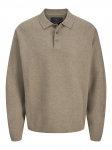 JACK&JONES - Meeste polo-s&auml;rk, JWHBRADFORT KNIT POLO SN