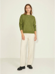 PIECES - Naiste villane kampsun, PCSALLY LS O-NECK KNIT NOOS BC