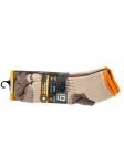 SKECHERS - Meeste sokid, Skechers 3pk Mens Work Qtr Socks S115423-SAND