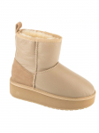EMU AUSTRALIA - Naiste saapad, EMU Australia Stinger Mini Flatform Leather W13189-SAND