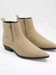 ASOS - Meeste saapad, CUBAN HEEL WESTERN CHELSEA BOOTS, CUBAN HEEL WESTERN CHELSEA BOOTS