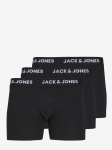 Jack&Jones - Meeste alusp&uuml;ksid, JACANTHONY TRUNKS 3 PACK BLACK