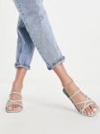 ASOS - Naiste k&otilde;rge kontsaga sandaalid, WIDE FIT HART STRAPPY MID HEELED