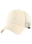 47 BRAND - M&uuml;ts nokaga, MLB NEW YORK YANKEES BRANSON CAP B-BRANS17CTP-NT
