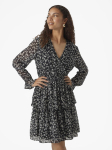 Vero Moda - Igap&auml;evane naiste kleit, VMHOLLY LS SMOCK SHORT DRESS WVN GA