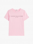 TOMMY HILFIGER - Naiste l&uuml;hikeste varrukatega s&auml;rk, REG CORP LOGO C-NK SS