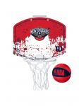 WILSON - Unisex korvpallir&otilde;ngas, Wilson NBA Team New Orleans Pelicans Mini Hoop WTBA1302NOP