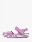 Crocs - Laste flip flops, CROCS BAYABAND SANDAL KID'S ORCHID