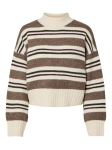 PIECES - Naiste kampsun, PCAICO LS SHORT HIGH NECK KNIT BC