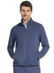 SKECHERS - Meeste t&otilde;mblukk-kampsun, THE HOODLESS HOODIE OTTOMAN JACKET JA25-BLRD
