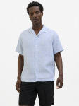 JACK&JONES - Meeste l&uuml;hikeste varrukatega s&auml;rk, 100% lina LAWRENCE