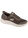 SKECHERS - Meeste vabaajajalatsid, SLIP-INS: GO WALK FLEX - HANDS UP 216324-BRN