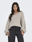 JDY - Naiste kampsun, JDYDINEA L/S REVERSIBLE PULLOV. KNT NOOS