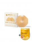ARGANICARE - Silikoonist n&auml;omassaažija + kirgastav lehtmask C-vitamiiniga